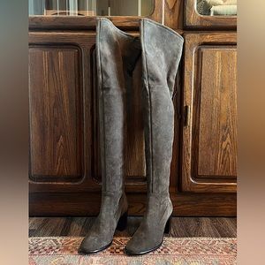 Frye Julia Thigh High Tall Suede Boots